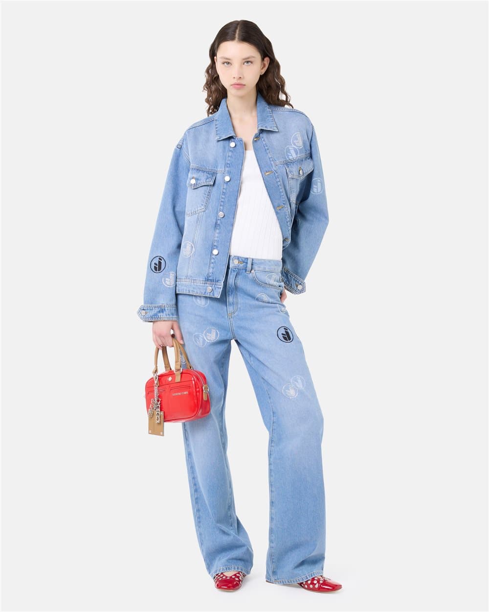 Jacket in cotton denim 2