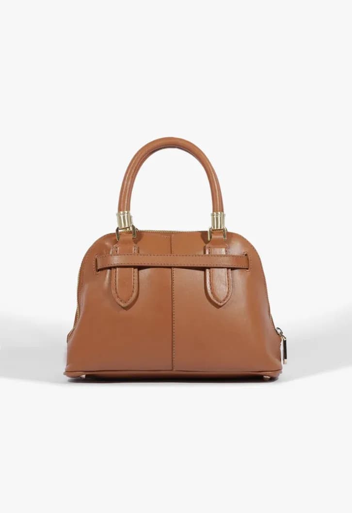 Lorena Soft Small Brown Leather Bag 2