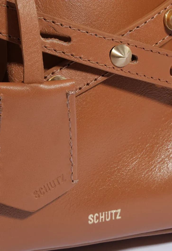 Lorena Soft Small Brown Leather Bag 5