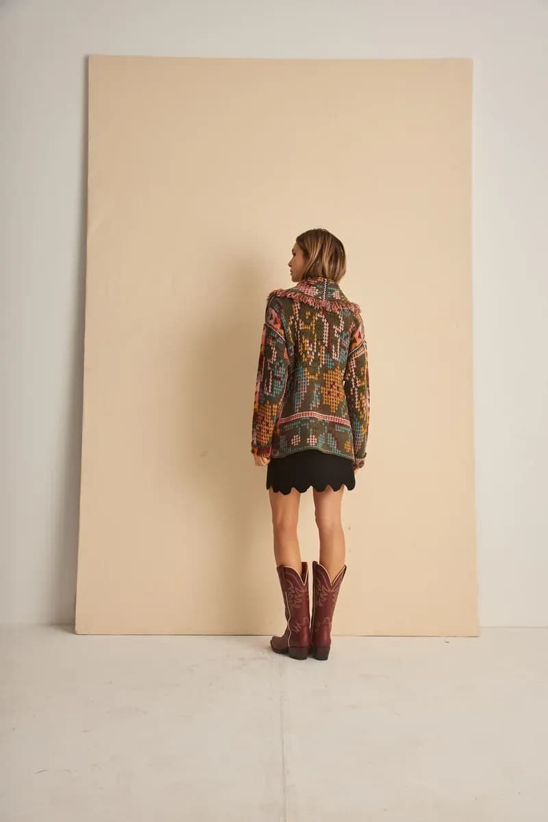 Dri Green Cardigan 3