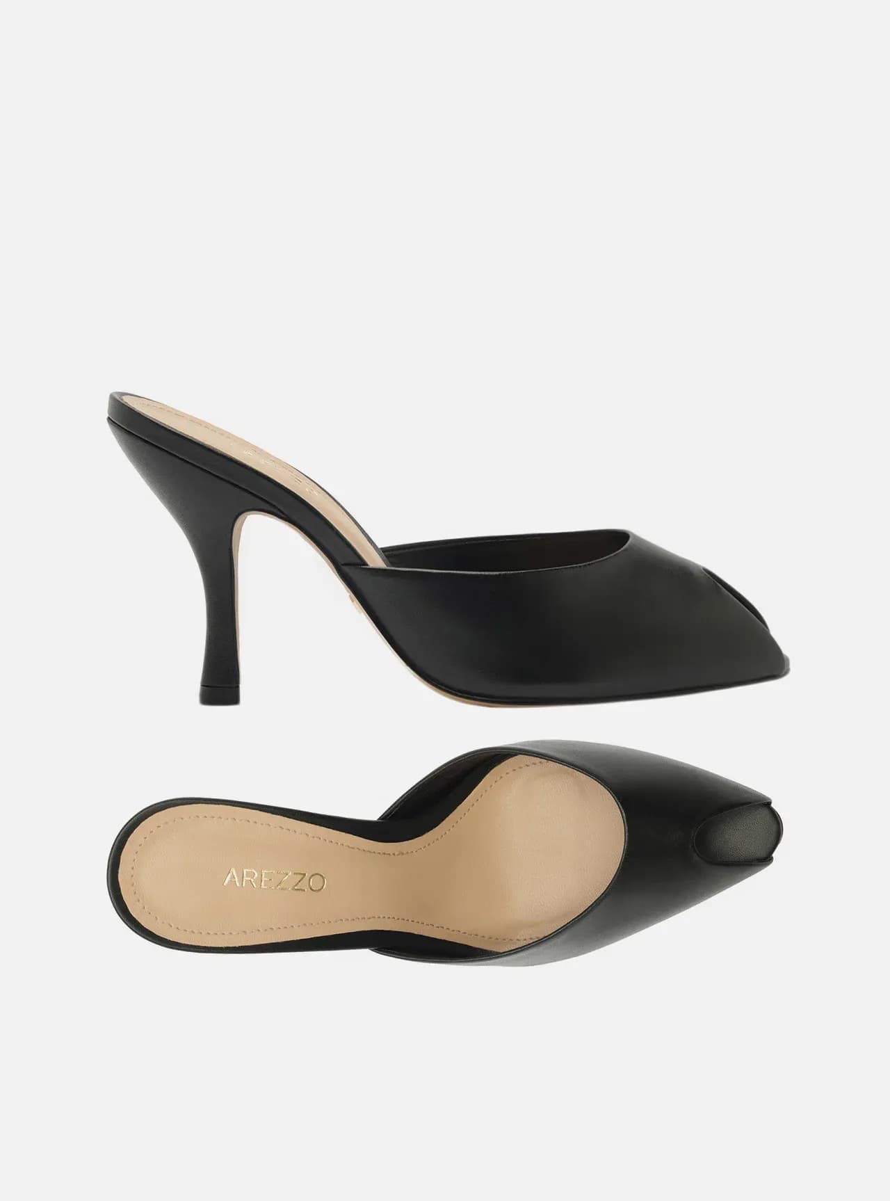 Sandalia Salto Alto Preto 2