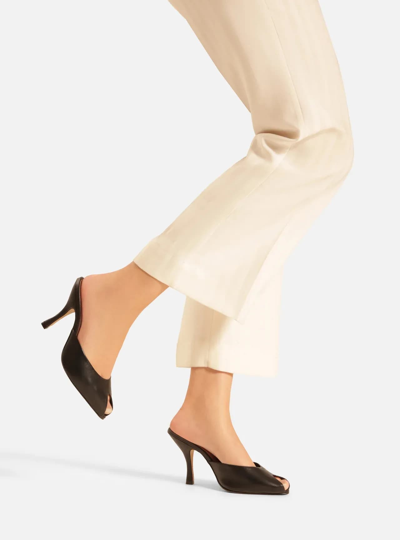 Sandalia Salto Alto Preto
